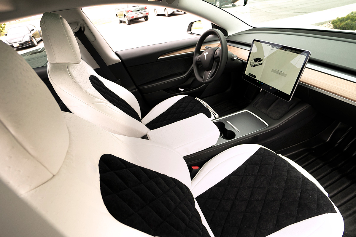 Tesla Custom Seat Cover Gallery