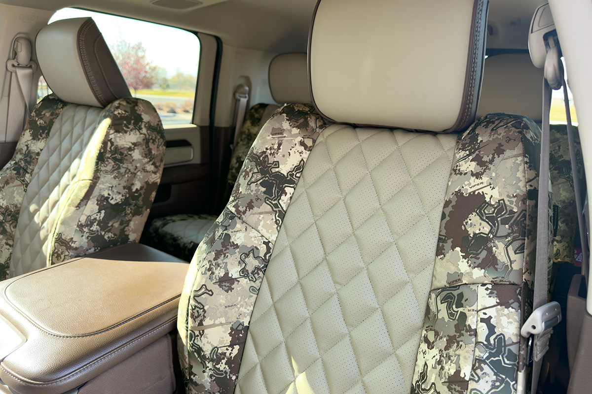 2022 Ram 2500 Laramie Mega Cab custom seat covers