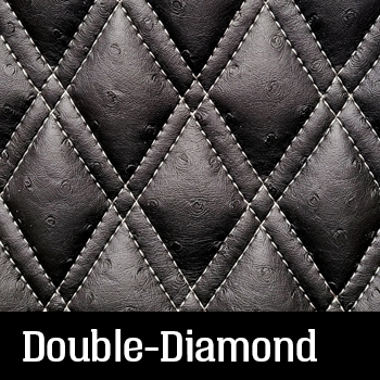 double diamond quilted custom seat covers