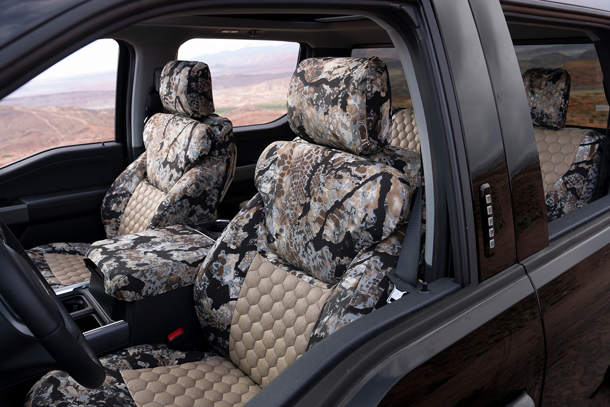 custom seat covers improve the look of your interior