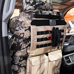 Special OPS tactical seat-back storage