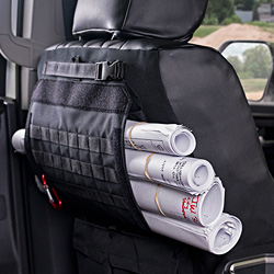 Special OPS tactical seat-back storage