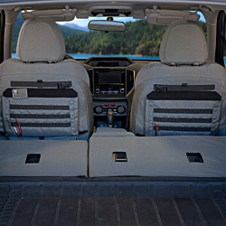 Special OPS tactical seat-back storage