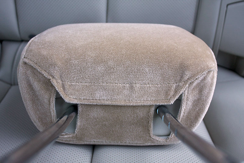 custom seat cover for headrest