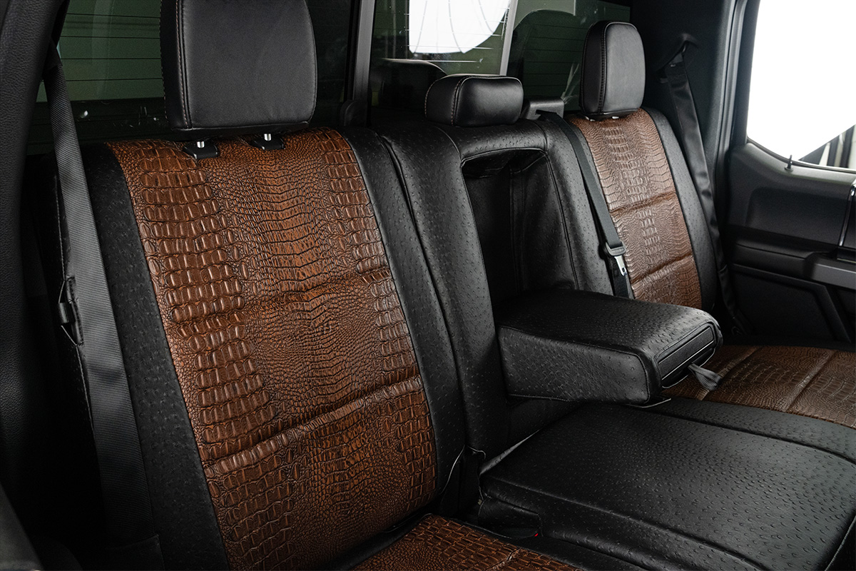 2020 Ford F-150 (headrests not covered)
