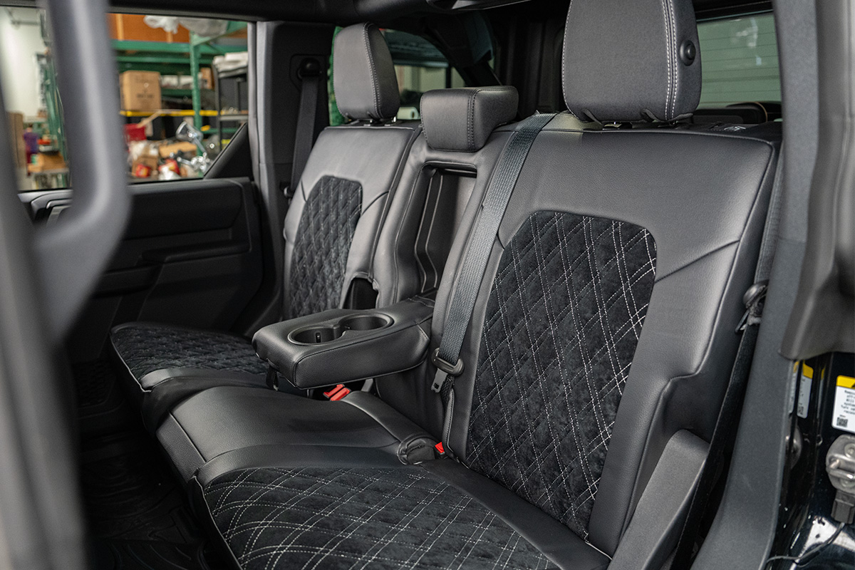 2025 Ford Bronco (headrests not covered)